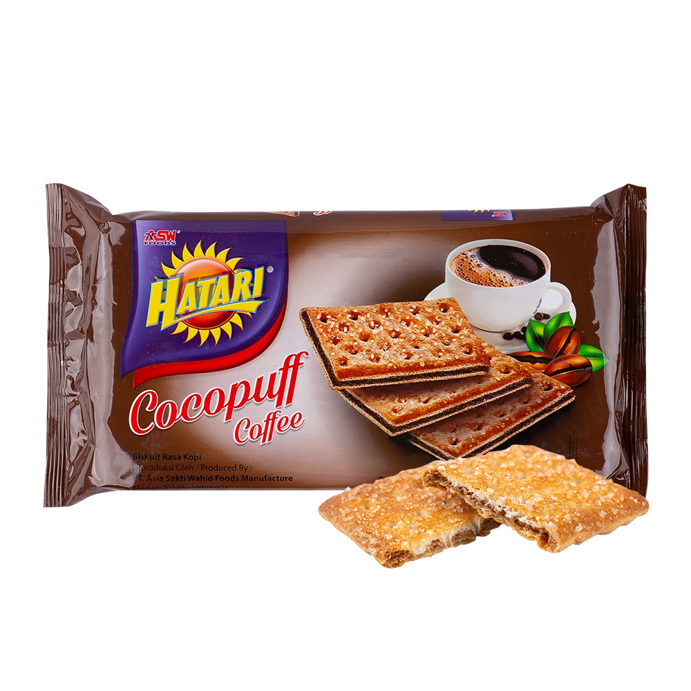 하타리 코코퍼프 페스츄리 과자 커피맛, 170g, 1개 : 존맛천국