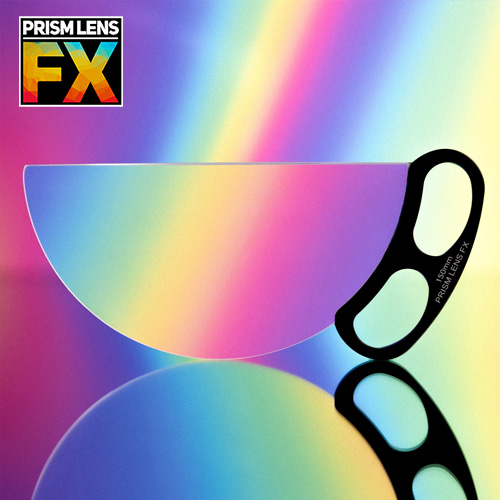 [PRISM LENS FX]  150mm Handheld Split Diopter 특수효과 프리즘 렌즈 필터 : 위더스미디어