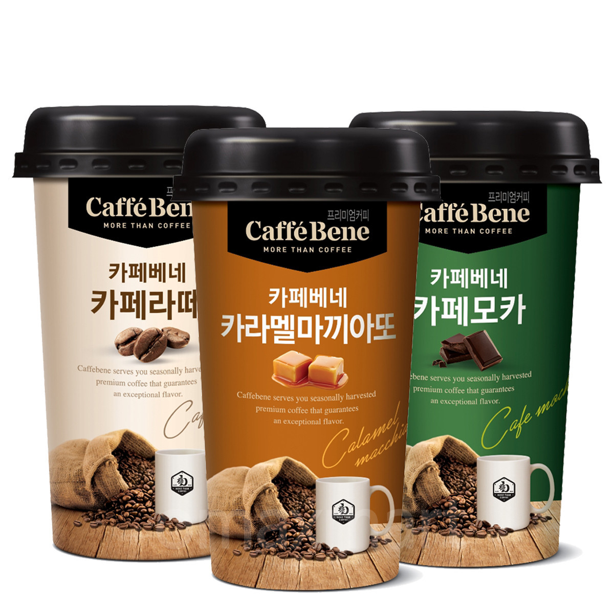 푸르밀 카페베네 카리멜 마끼아또 200ml 20컵 카페라떼 모카 컵커피 : 맥스마트