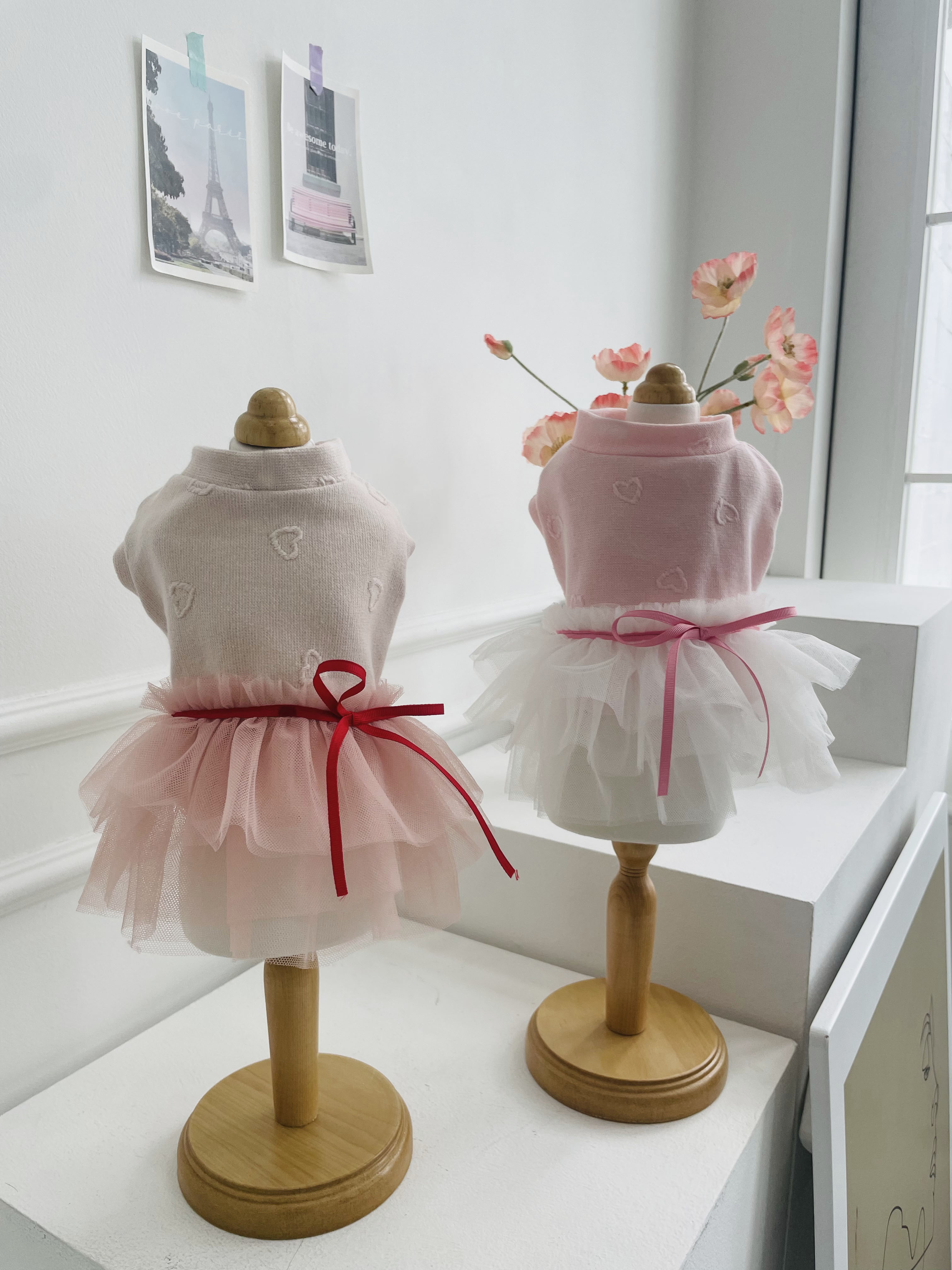 강아지 핸드메이드 미니 발레리나 튜튜 원피스 : 37.5 삼십칠점오