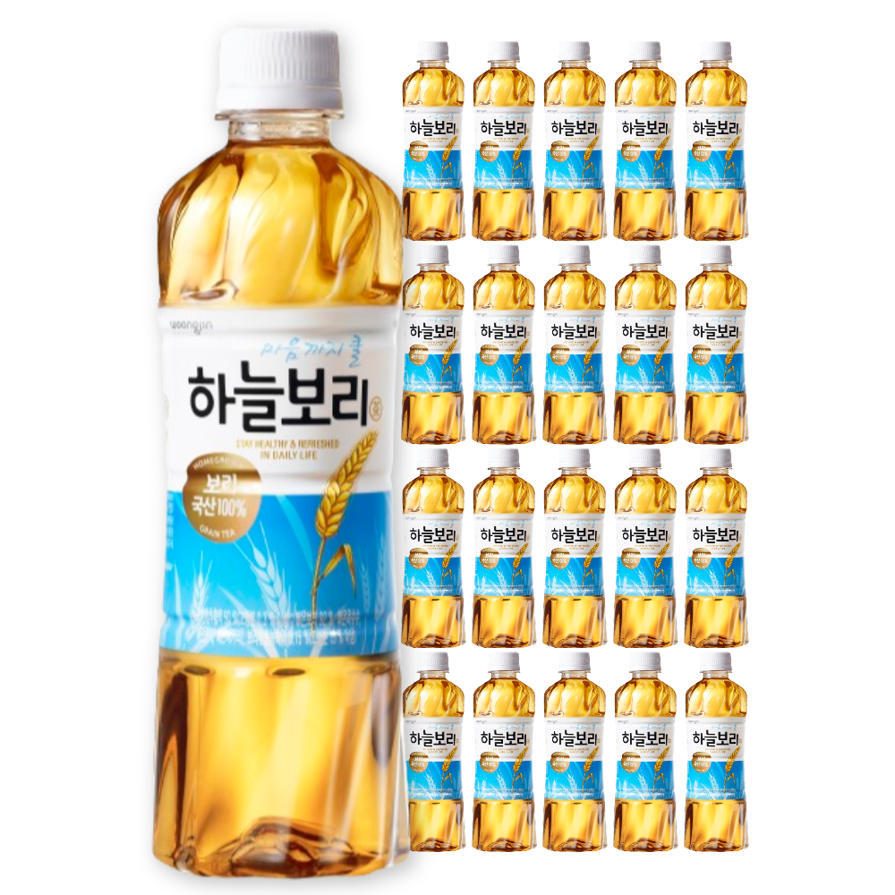 500ml x 20pet 웅진 보리차 하늘보리 20개입, 1개 : 콕콕이샵