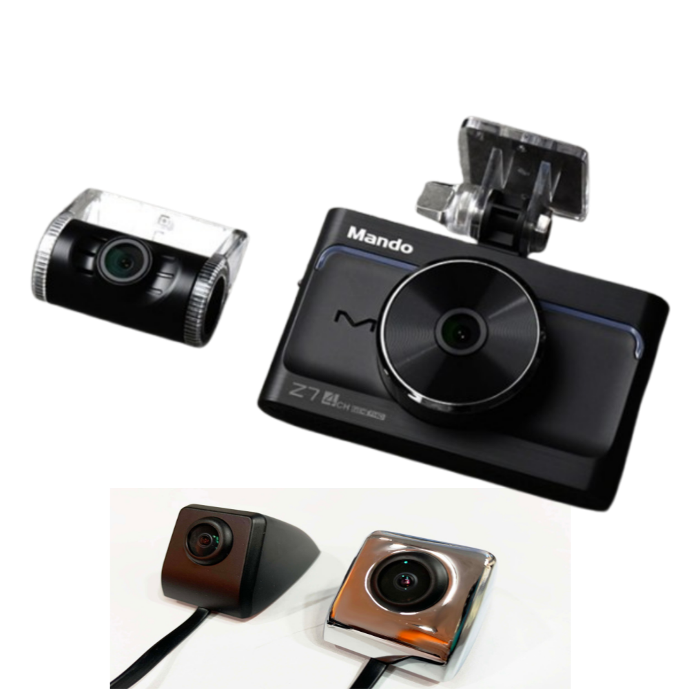 4채널 블랙박스 HL만도 Z7 128G 문콕 전후방 좌우 사이드 4인치 (Z10 호환) : 블랙박스엔 블랙앤