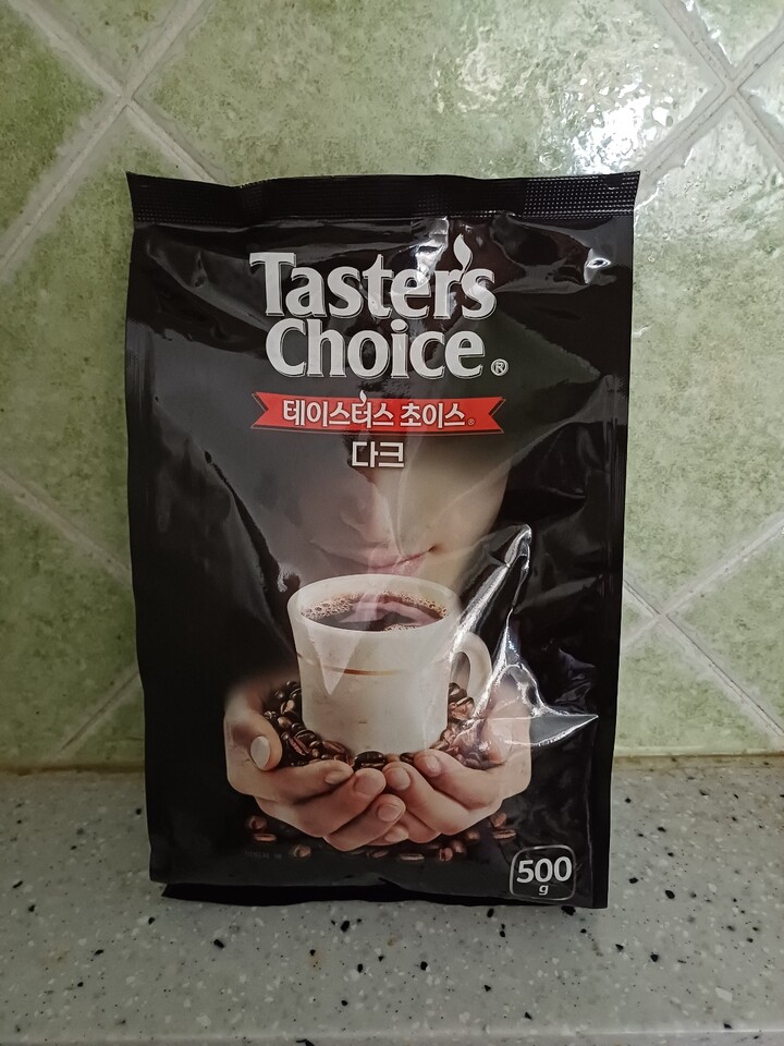 네스카페 테이스터스 초이스 다크 파우치 500g : KJF