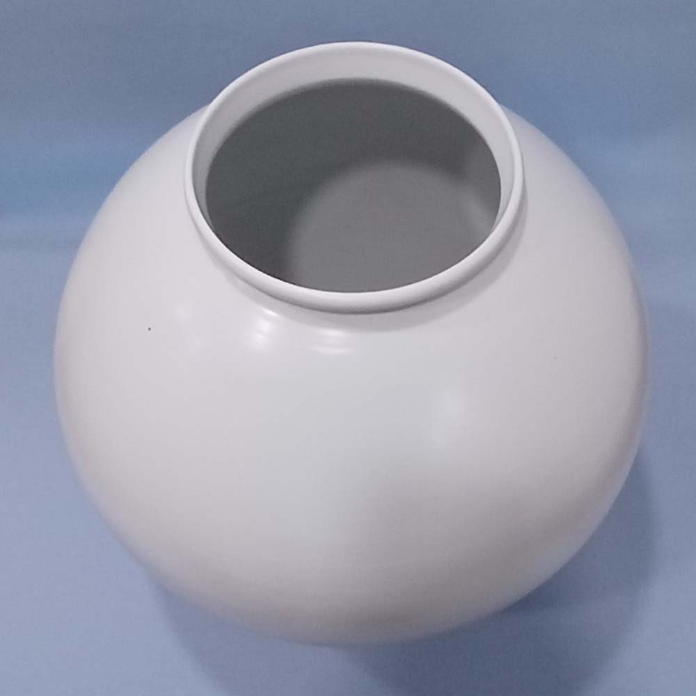 이천도자기 산수요 백자 무광 달항아리 (높이43cm) : 우리도예