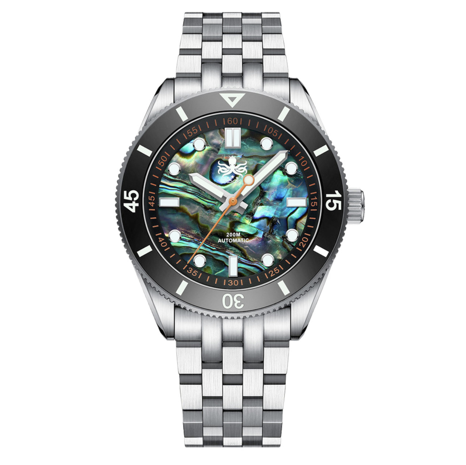 [PHOIBOS] 포이보스 시계 Wave Master Automatic Dive Watch Abalone Shell No Date PY053EN [관부가세포함] : CnJ
