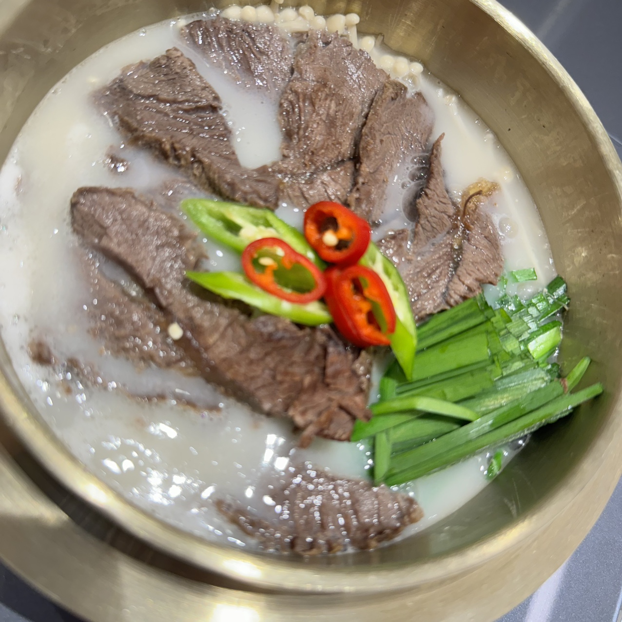 우담한우 강진맥우 직접우려낸 사골 곰국 패트 1.5L 이유식 다이어트 수제 곰탕 : 우담한우