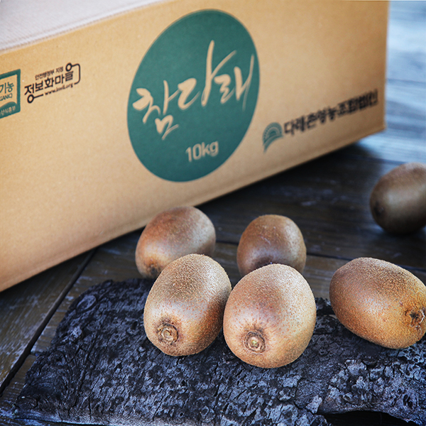 국산 키위 고성 딱딱이 참다래 3kg 5kg 반숙성 생과 쥬스용 선물세트 : 지엔베스트