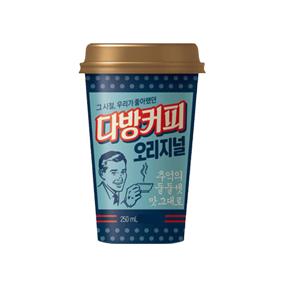 동원 그시절 우리가 좋아했던 다방커피 오리지널 컵커피 250ml x 1개 : 블리스원샵