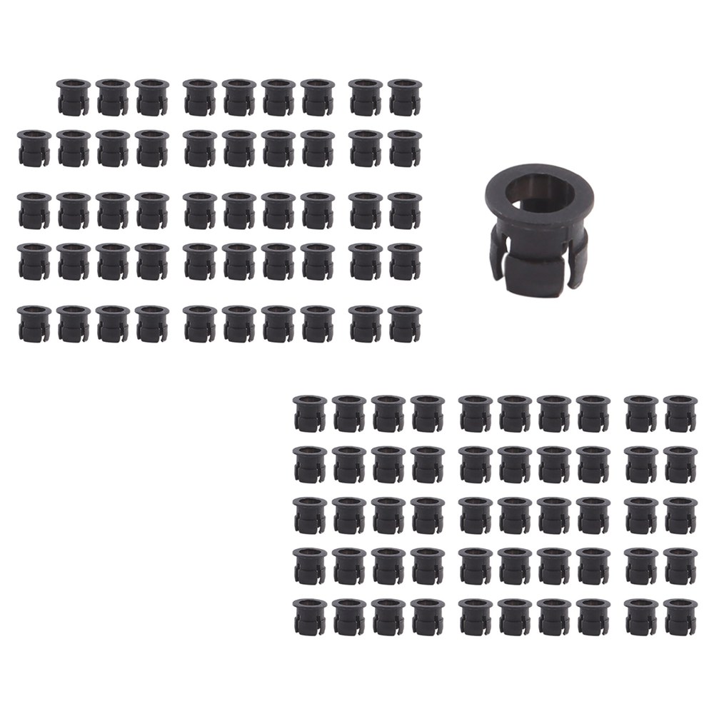 LED 개 블랙 거치대 100 5mm 플라스틱 패널 디스플레이 마운트 클립 케이스 : 블랙코알라