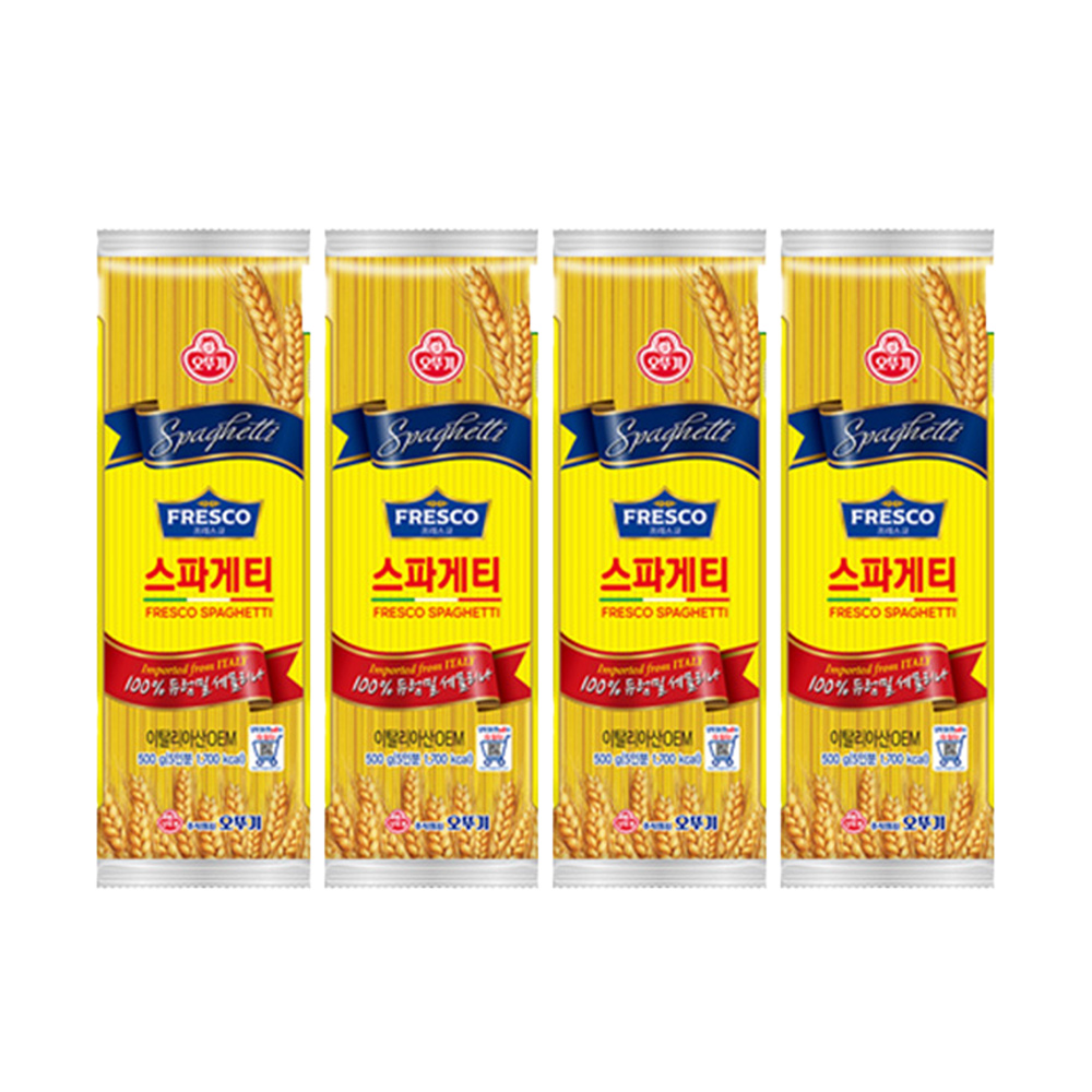[슈퍼적립] [2+2] 오뚜기 프레스코 스파게티면 500g 2개+2개 외 18종 : 오뚜기mall