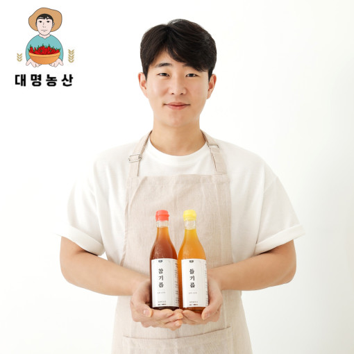 대명농산 방앗간 저온압착 참기름 당일착유 통깨 진한 350ml : 대명농산 칠리보이
