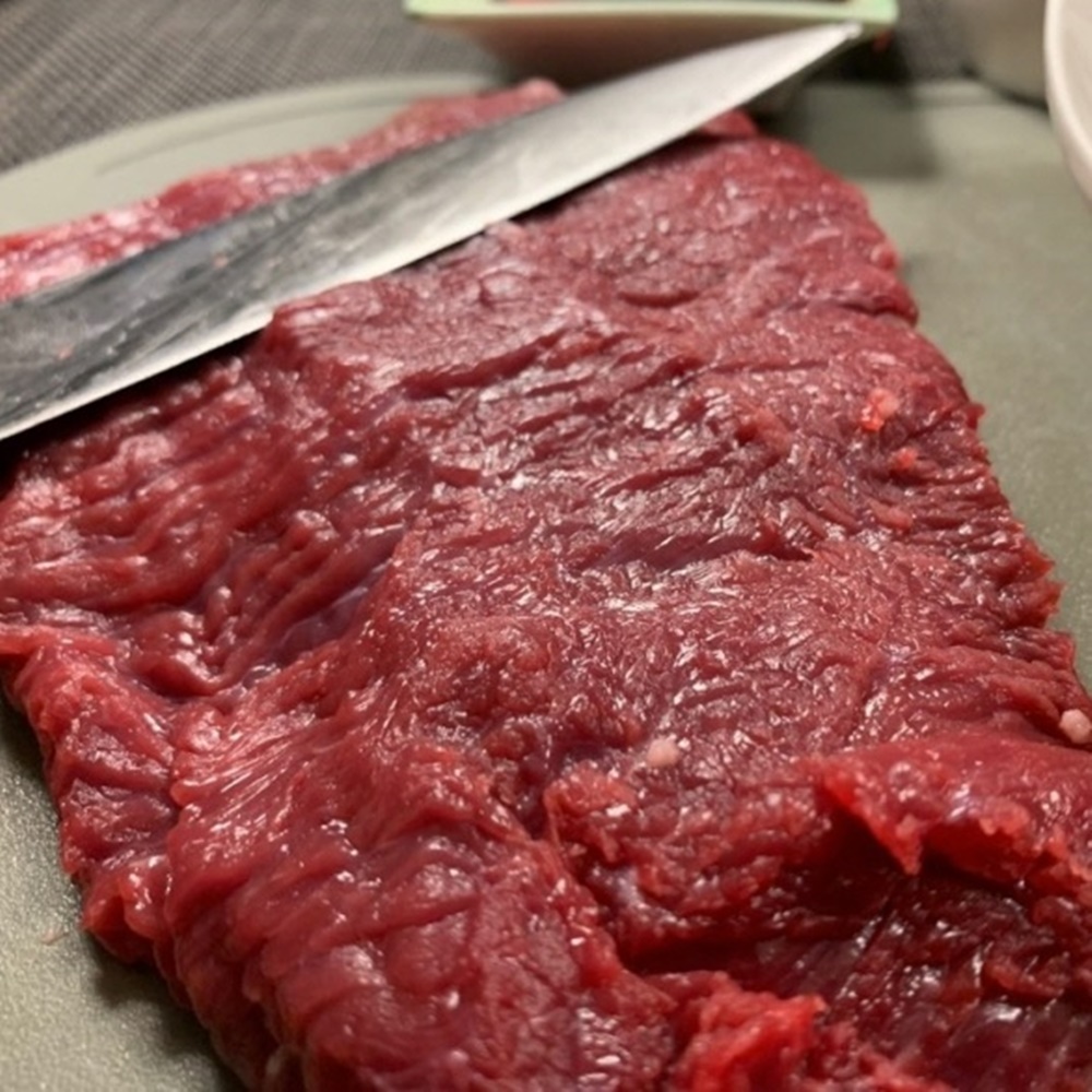 대구생고기 뭉텅이 대구 육사시미 뭉태기 뭉티기 육회 한우 : 다온food