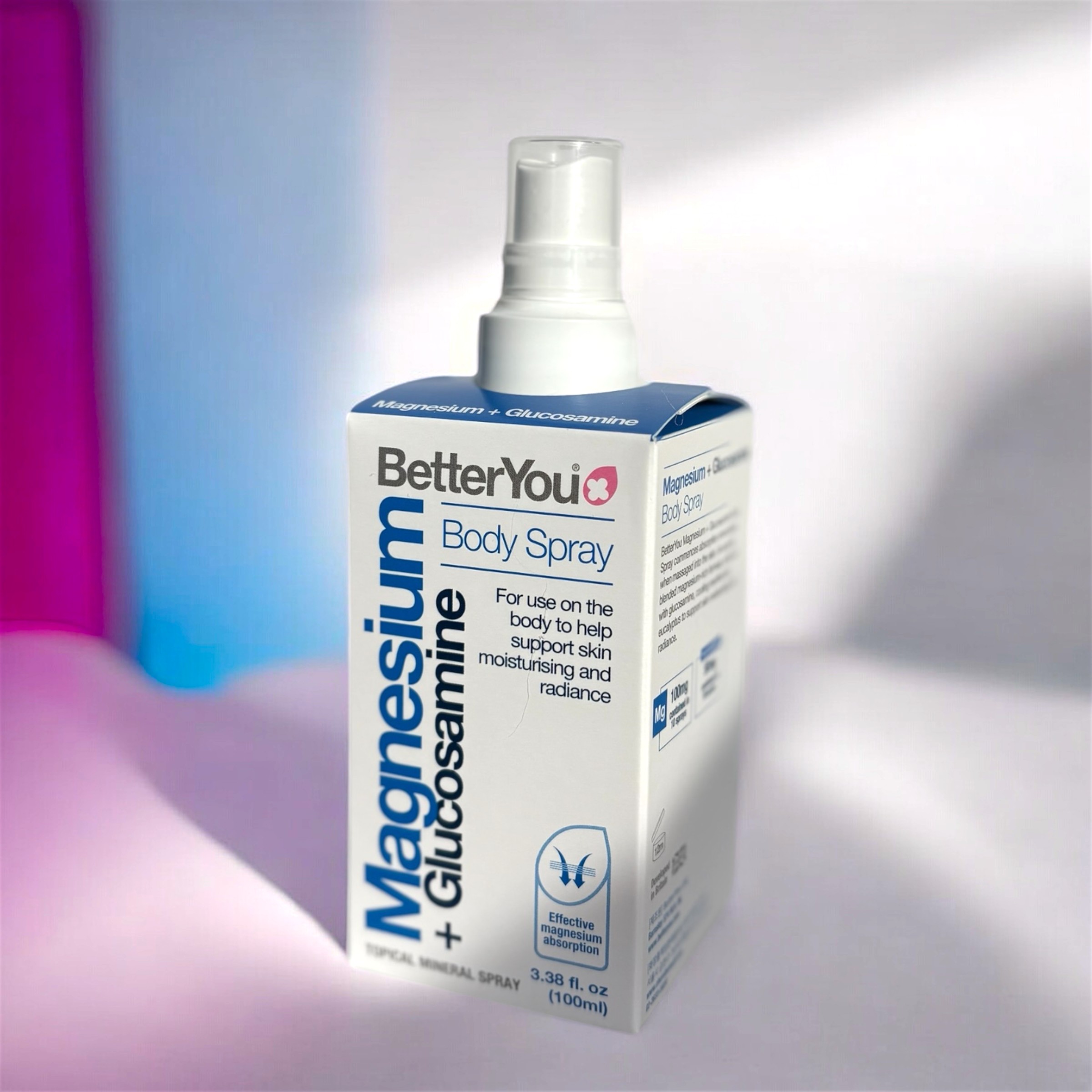 [본사직영] 베러유 액상 마그네슘+글루코사민 스프레이 오일 무향, 100ml, 2개 : 베러유 코리아