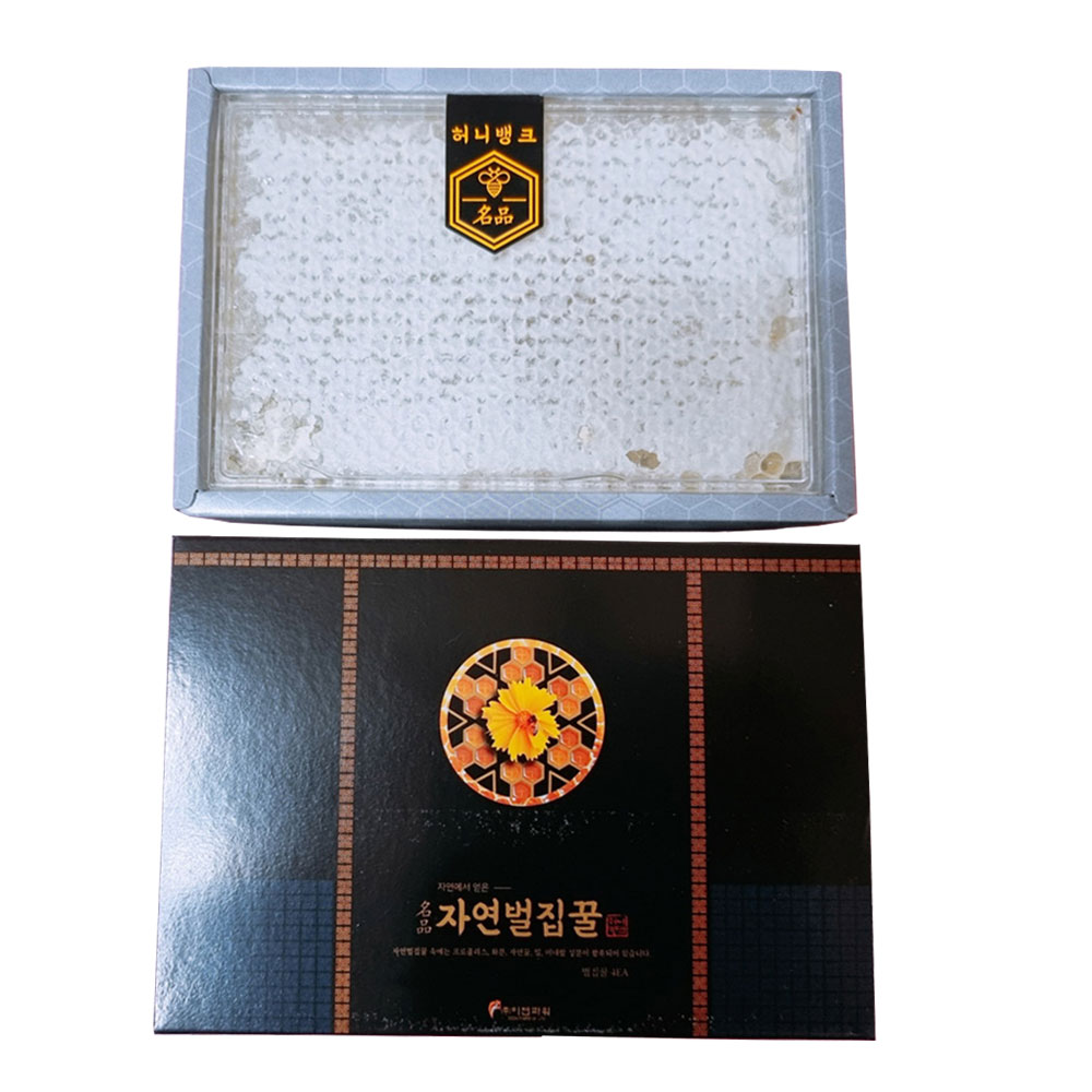 자연동행 벌꿀집 천연 벌집 밀랍 꿀 200g 요아정 꿀벌 집 : 자연동행