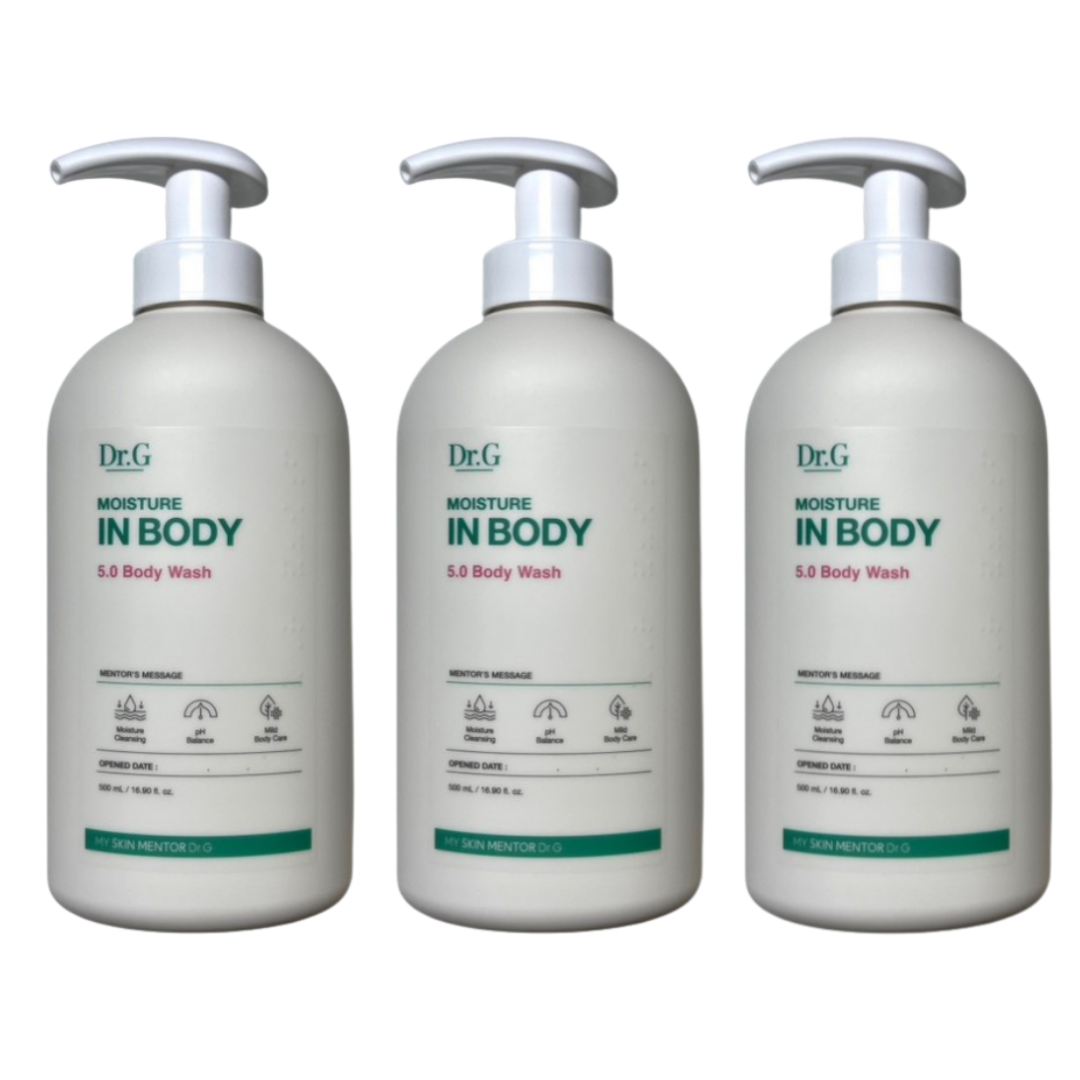 닥터지 모이스처 인 바디 5.0 바디워시 500ml(민감성) 3개 : 247건강연구소