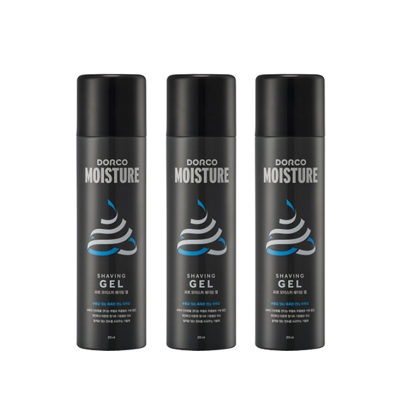 도루코 페이스 모이스처라이징 쉐이빙 젤 면도크림 210ml x 3개 : 맘스베베