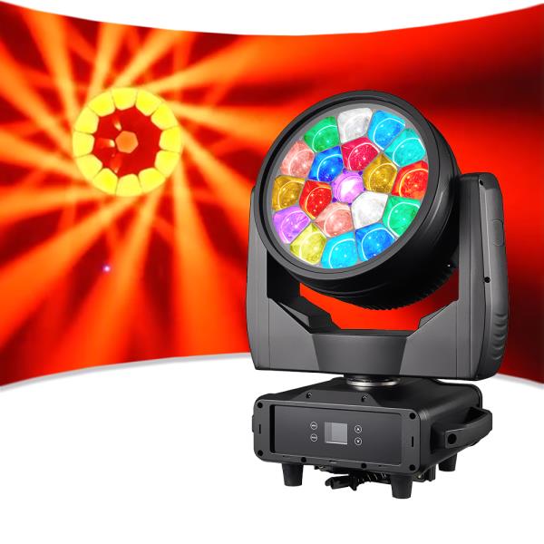 Bee Eye 무빙 헤드 라이트 포커스, 파티 DJ 클럽 무대, 야외 IP65 워시 DMX 사운드, RDM 제어, 19x40W LED RGBW, 4in 1 : 바다글로벌6