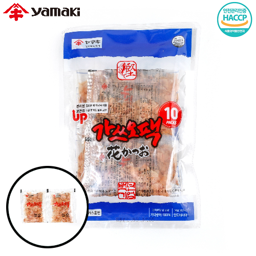 야마끼 소포장 하나 가쓰오부시 가쓰오팩 (1g X 10팩) : 야마끼코리아