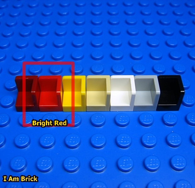 레고 패널 Panel 1 x 1 x 1 Corner 6231 Bright Red 빨강 : 아이엠브릭