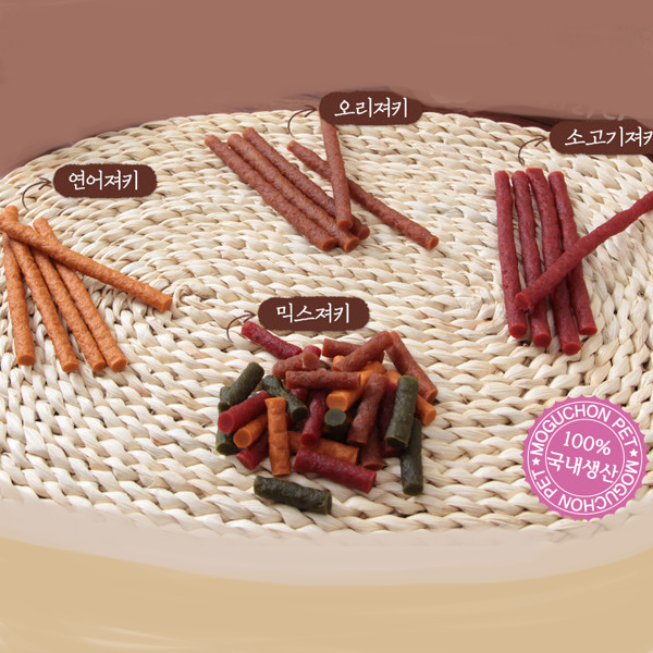 펫9단 애견 간식 져키 100g 5개 : 주식회사 바른생활