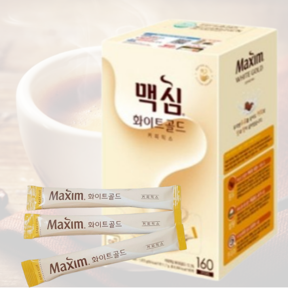 동서식품 맥심화이트골드 커피믹스 스틱 11.7g 160개입 1박스 : 하이곰 마켓