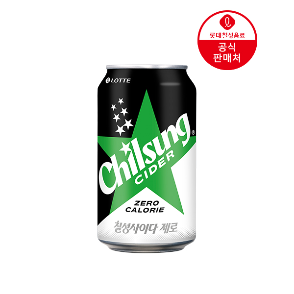 [슈퍼적립]칠성사이다제로355ml 24캔 : 롯데칠성음료 공식 스토어
