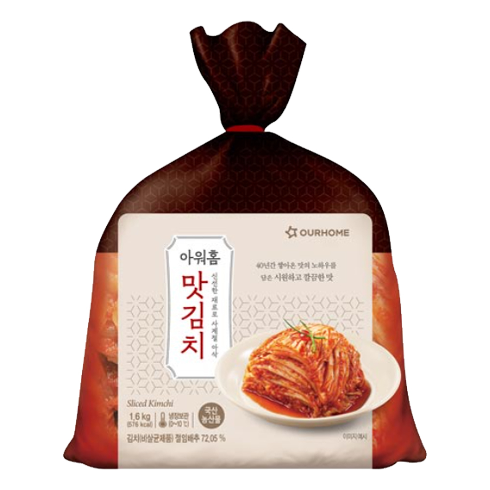 아워홈 맛김치 1.6kg x 2봉 : 에스플러스마켓