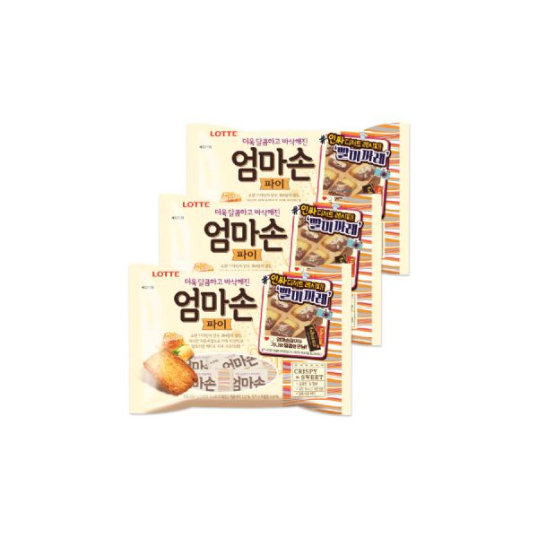 롯데제과 엄마손파이 254g 3개 무료배송 : e진마트