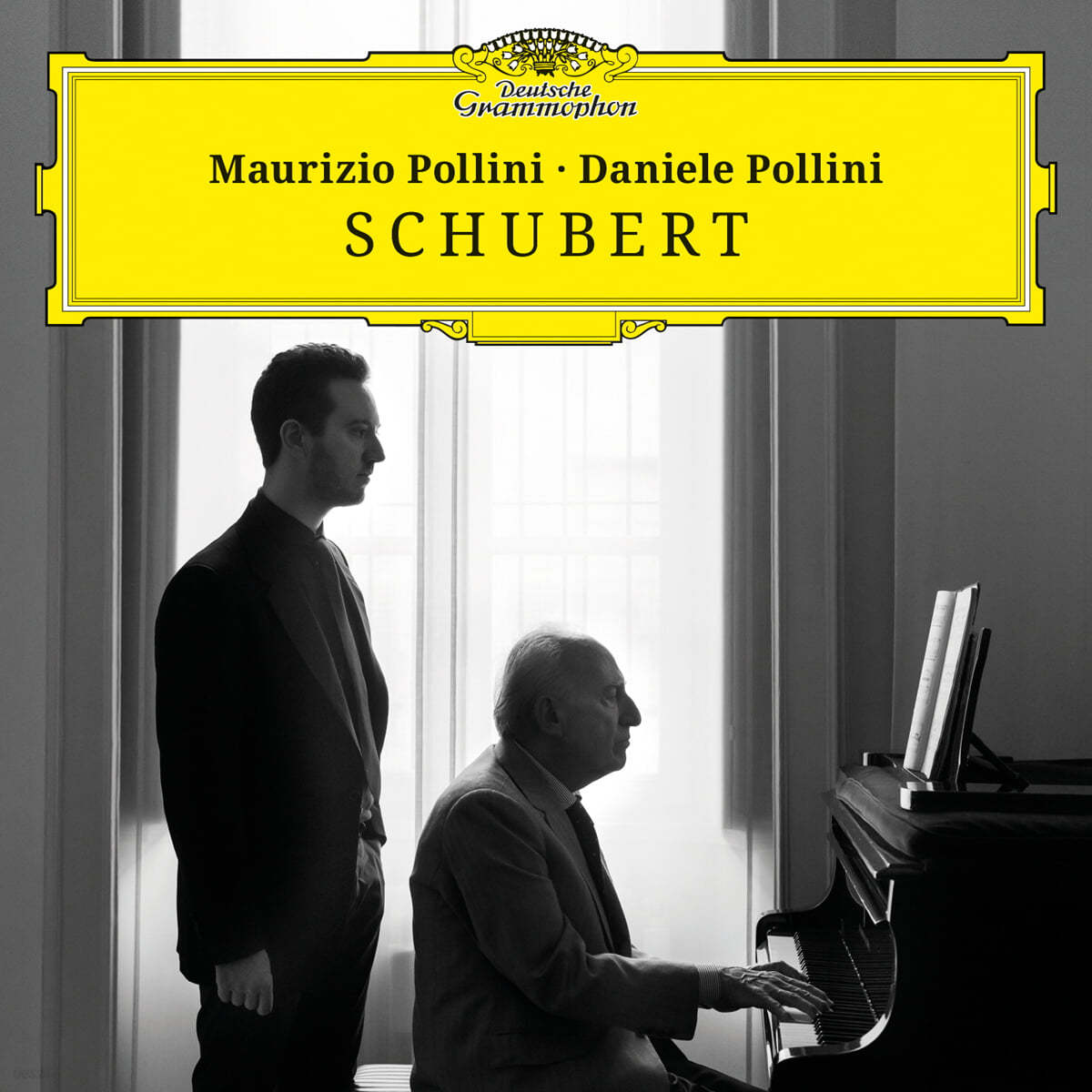 CD Maurizio Pollini 마우리치오 폴리니 마지막 스튜디오 녹음집 (Schubert) 슈베르트: 피아노 소나타 20번, 악흥의 순간,  2대의 피아노를... 
