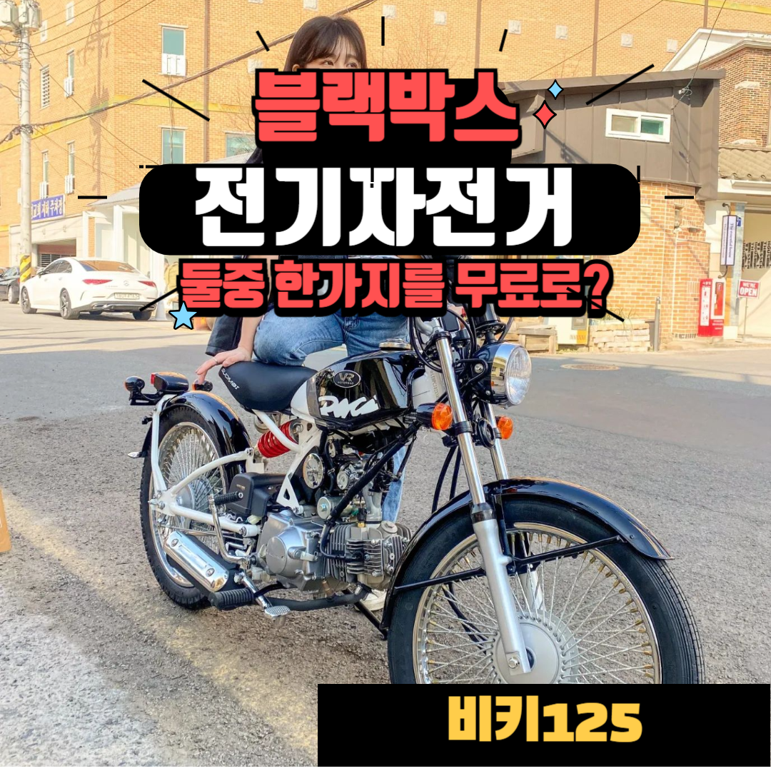 빅토리아 비키125 / 클래식바이크 / 슈퍼커브 / 몽키 / tnt125 : 터보 모터스