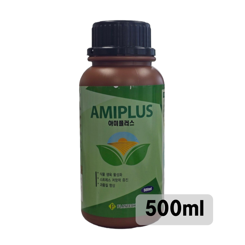 아미플러스 500ml 플란텍 식물성아미노산 킬레이트 미량요소 식물영양제 비료효과 : 파머스닥터