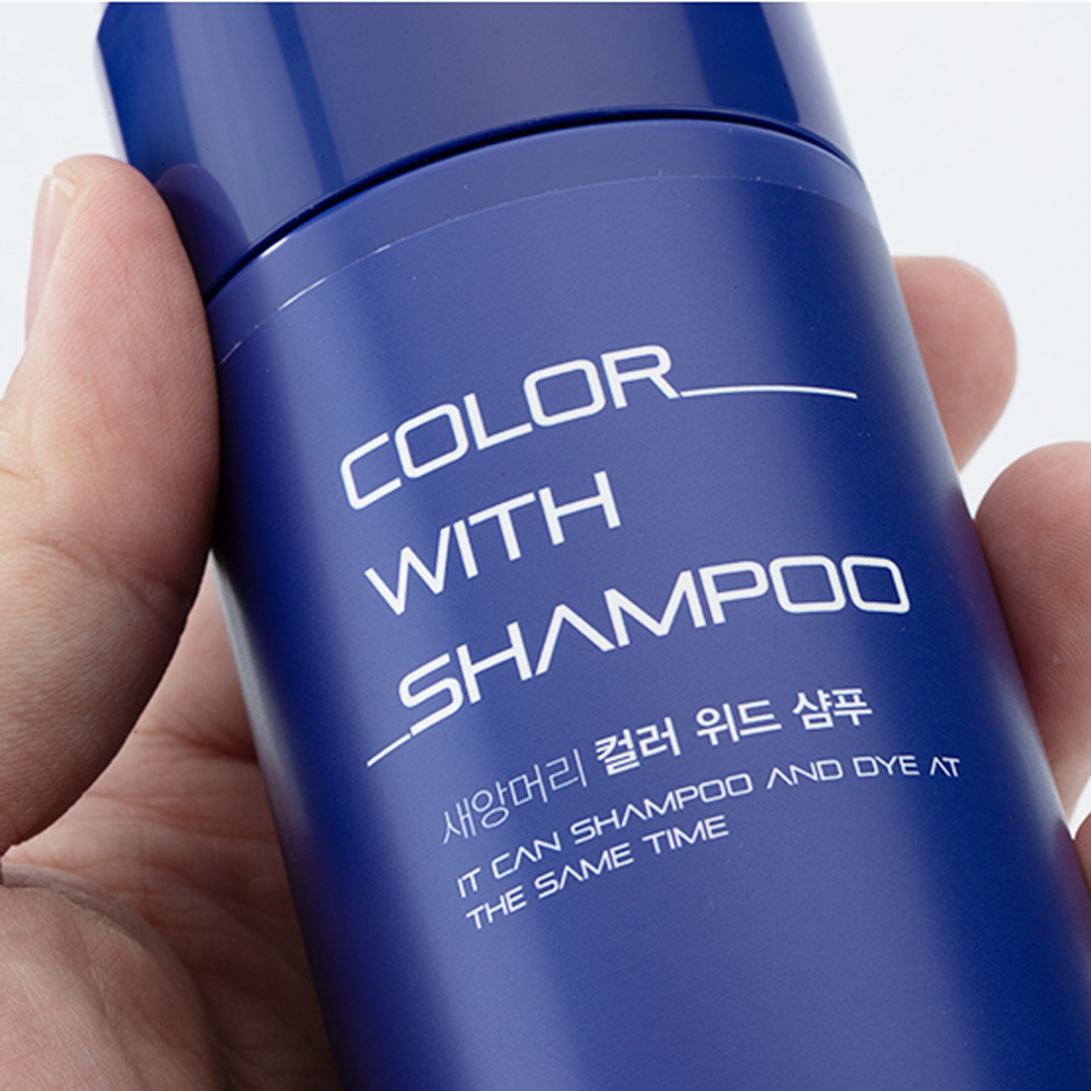 머리염색 흰머리샴푸 샴푸형염색약 새치염색샴푸 새앙머리 : 시브이몰
