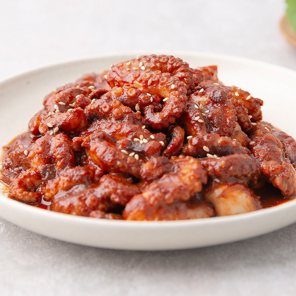 소중한밥상 걸출한 쭈꾸미볶음 450g 1팩 캠핑 밀키트 주꾸미 맛집 : 디자이너푸드