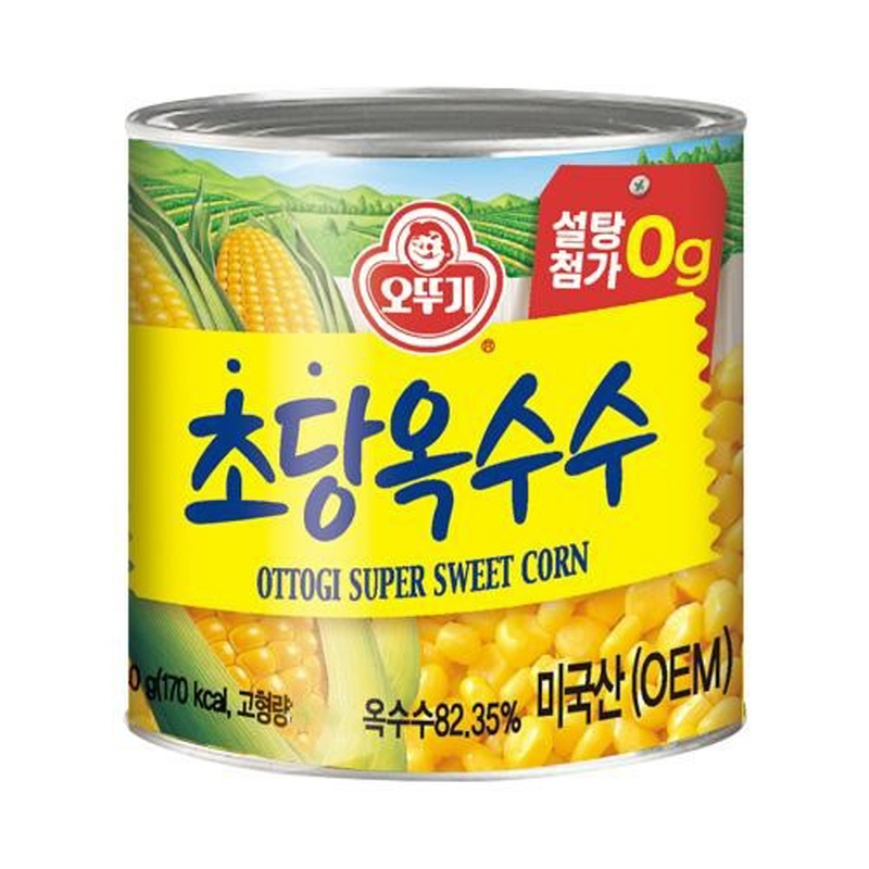 오뚜기 수퍼 스위트콘 초당옥수수 198g 델몬트 동원 옥수수 슈퍼 스위트콘 골든 스위트콘 : 대자연피싱