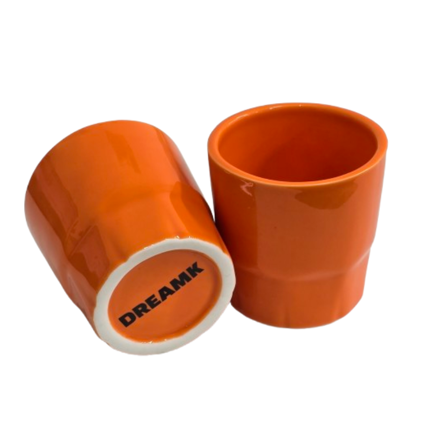 [MEET JJAN] ORANGE CUP 오렌지 소주잔 (2개) : 드림크