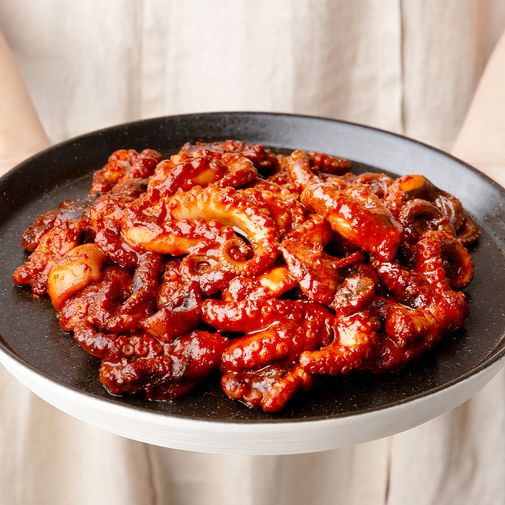 소중한밥상 걸출한 쭈꾸미볶음 450g 1팩 캠핑 밀키트 주꾸미 맛집 : 디자이너푸드