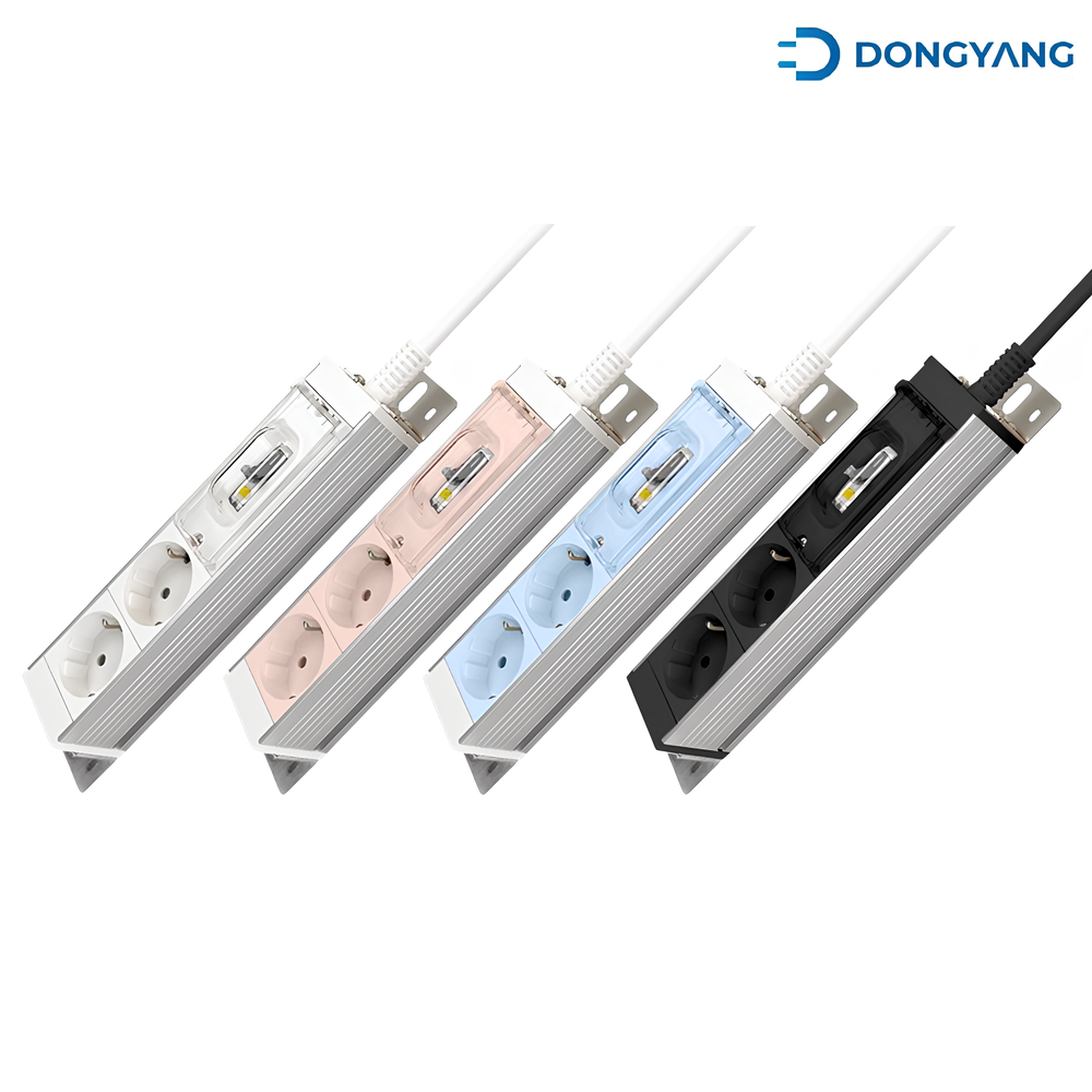 국산 누전차단 4000W 고용량 멀티 콘센트 애니탭 2구 1.5M 알루미늄 멀티탭 서버탭 : 동양전자산업 스토어
