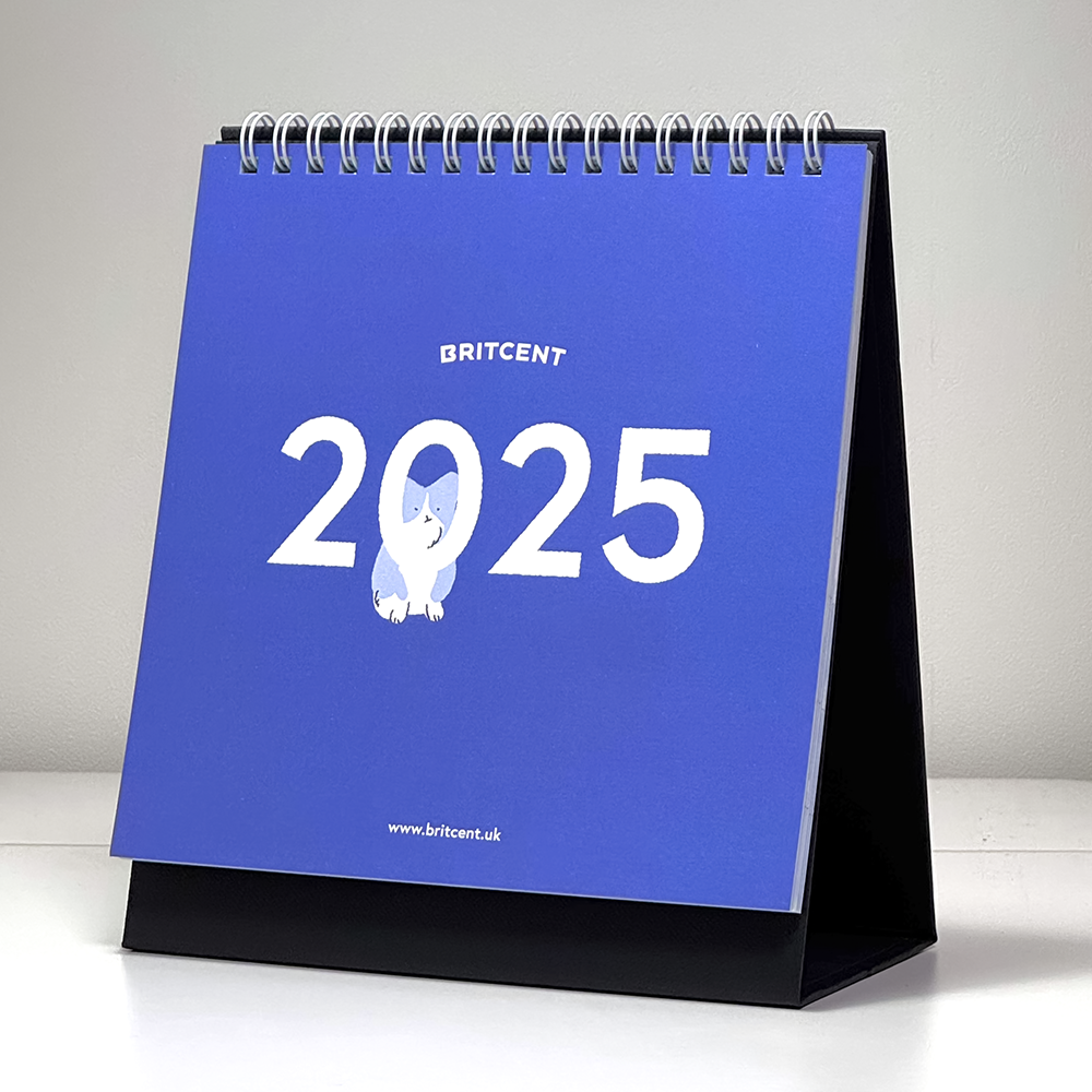 2025 탁상 달력 | 챌린지 트래킹 캘린더 | 무료배송 : 브릿센트