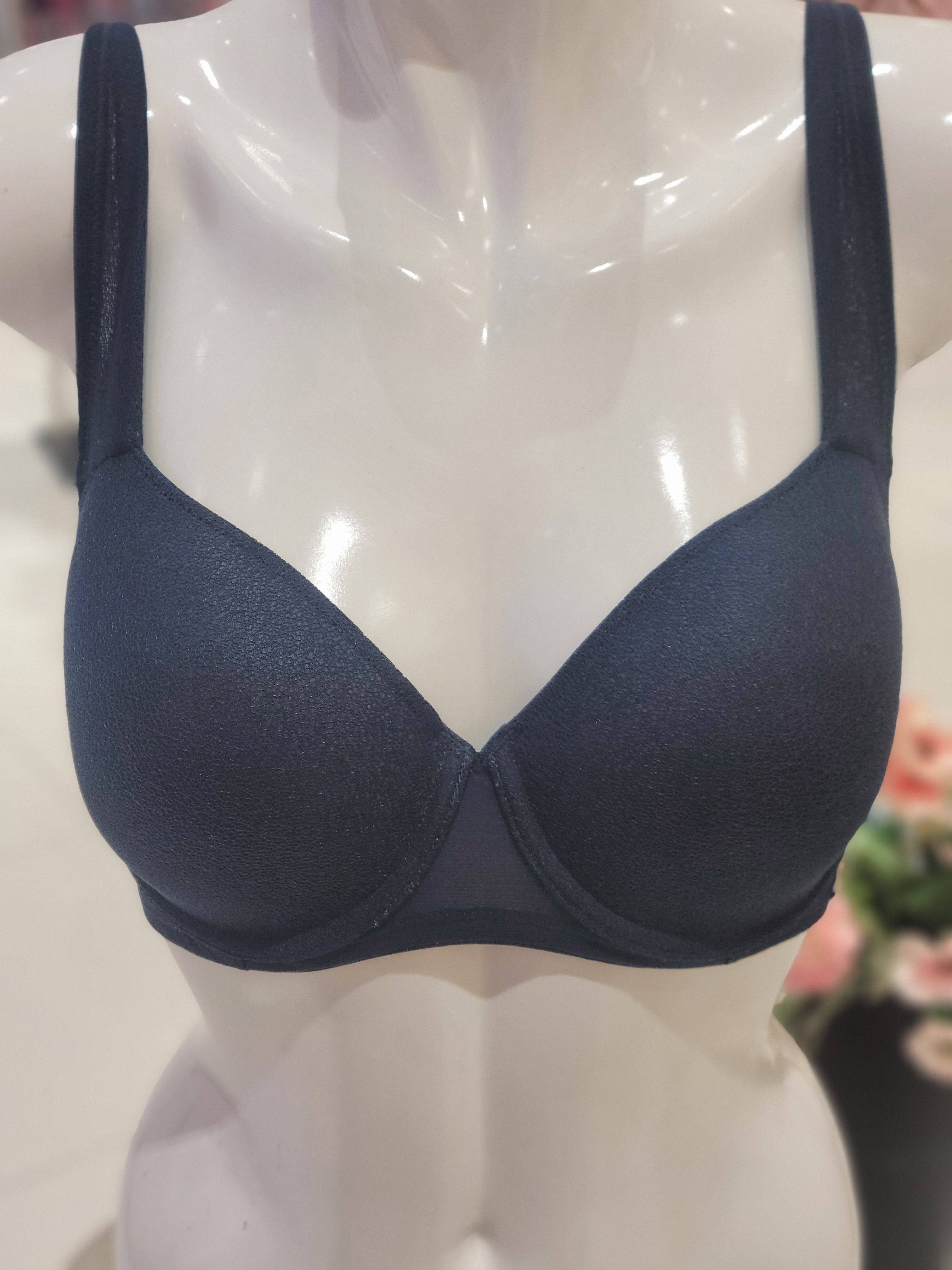 비너스 심플몰드 보정브라 차콜 VBRG210 CA : 롯데이천 비너스 와코루