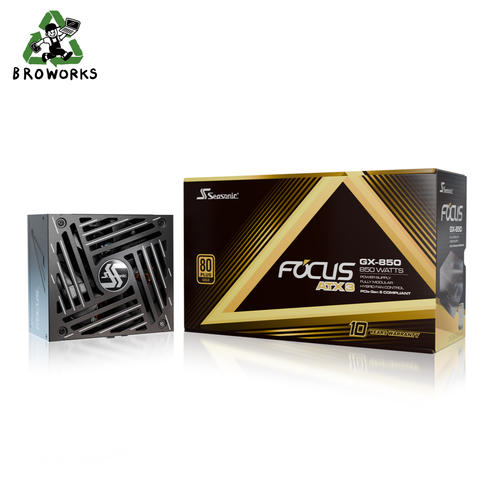 시소닉 NEW FOCUS V4 GX-850 GOLD 풀모듈러 ATX3.1 : 브로웍스