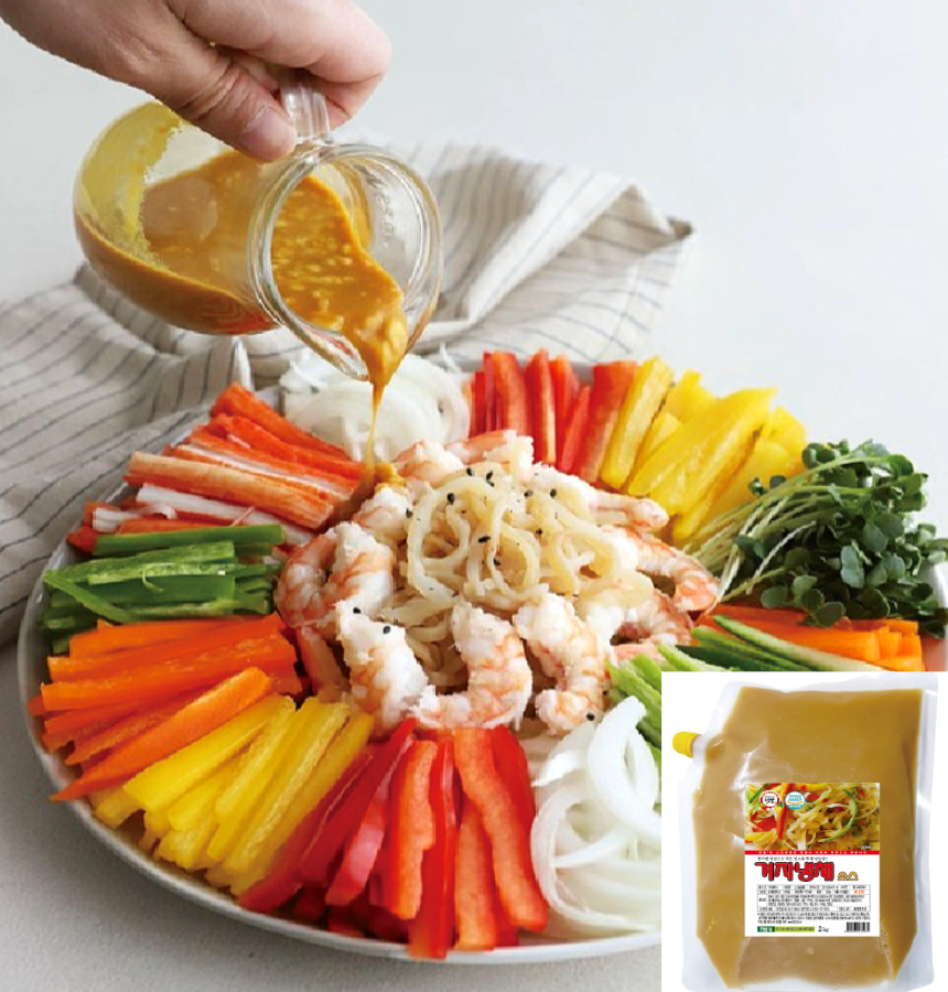도가니탕 해파리 감자탕 갈비탕 냉채 겨자 소스 2kg : 에코탑플레이스