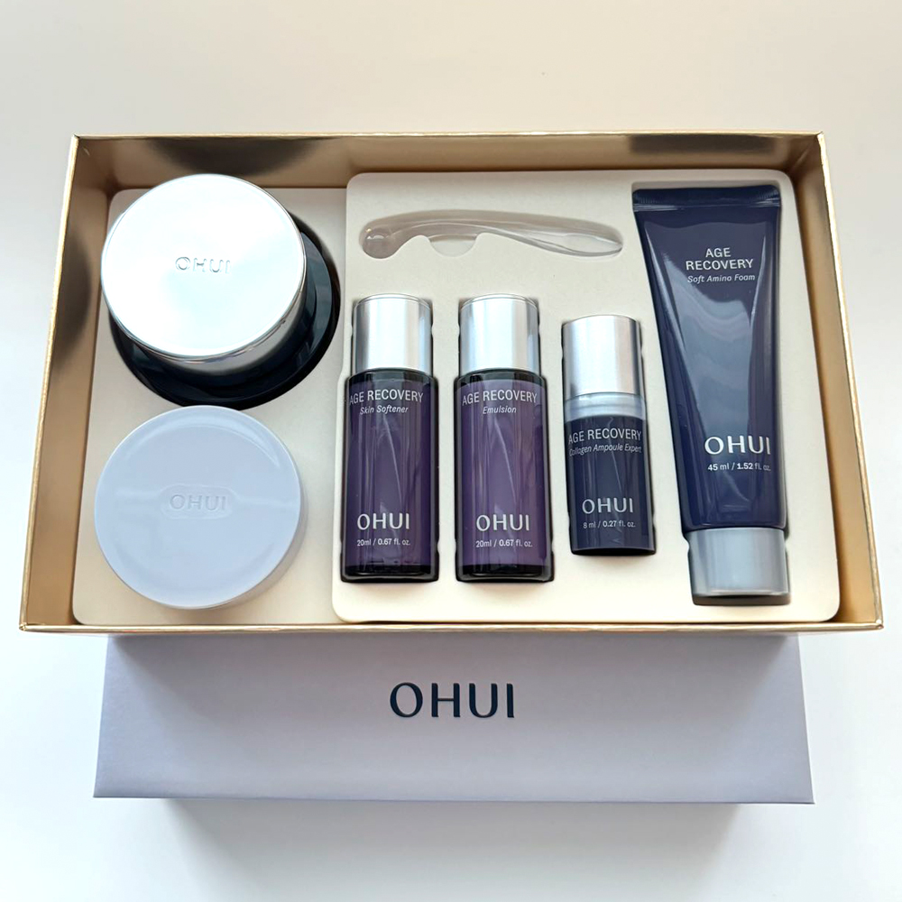 오휘 에이지 리커버리 크림 스페셜 세트 100ml( 50ml+50ml) 대용량 크림 : 두두뷰티