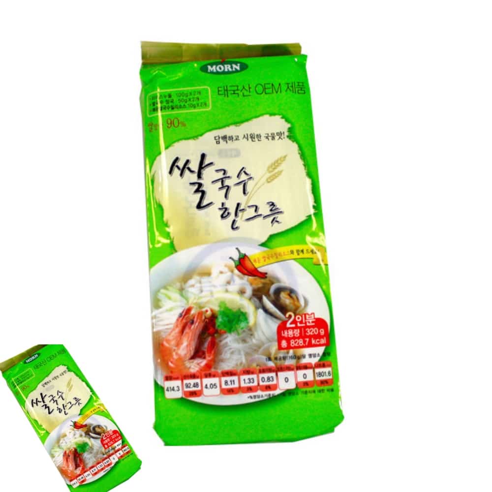 한챠 쌀국수 한그릇 24봉 1박스 쌀국수건면 쌀면 태국식자재 쌀국수누들 : 삼타상점
