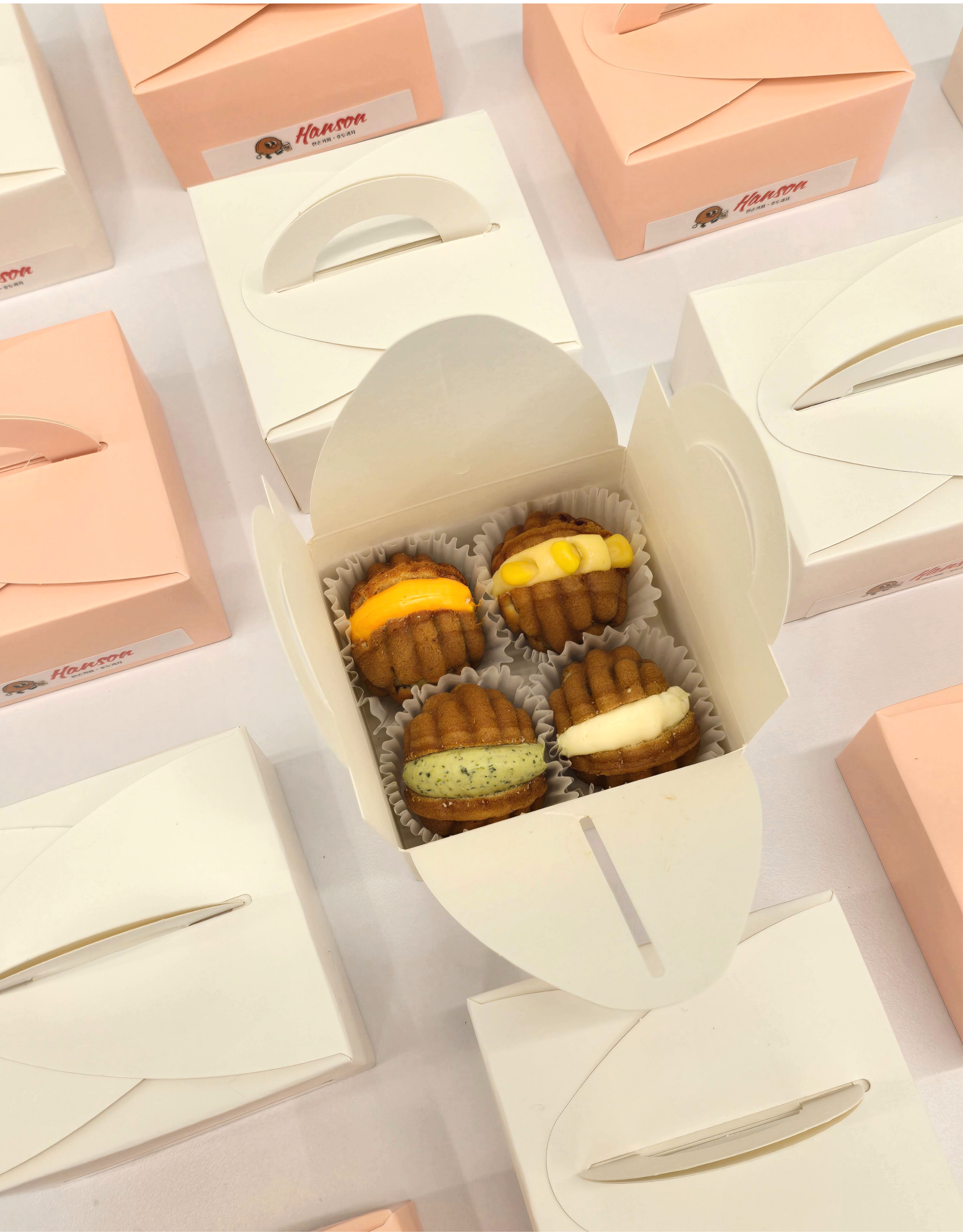 [한손커피] 특별한 호두과자 답례품 4,5,10구 / 결혼답례품 돌 웨딩 승진 조문 답례 : 한손커피 호두과자