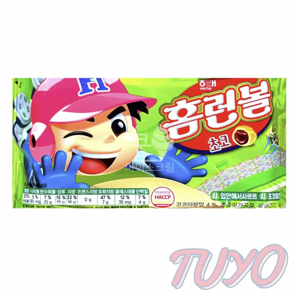 투요 홈런볼 초코 46g 회사과자 어린이간식 키즈카페간식 : 요와요
