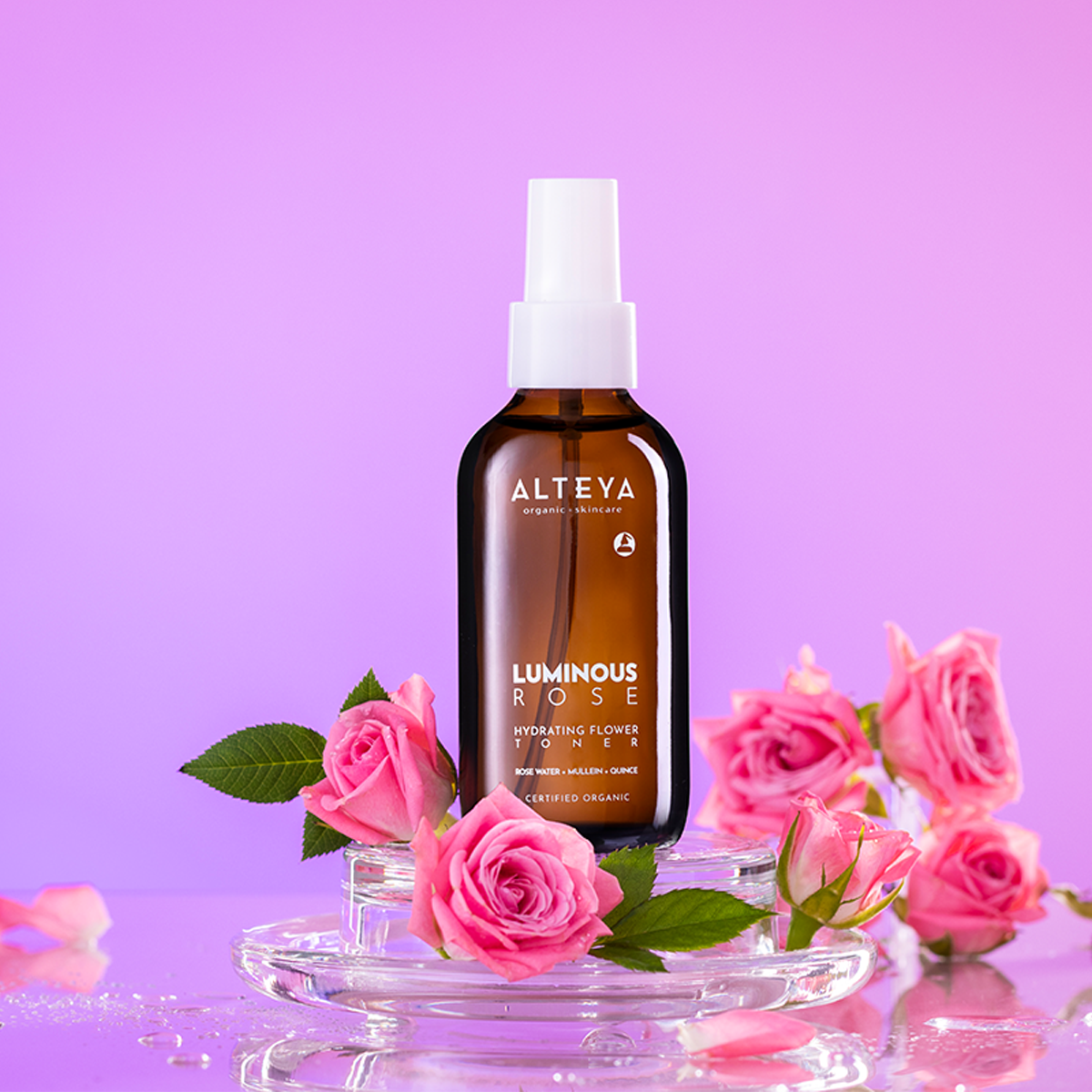 루미노스 장미수 씨솔트 알로에베라 장미수토너 히알루론산토너 120ml : 알티야 오가닉스 공식몰