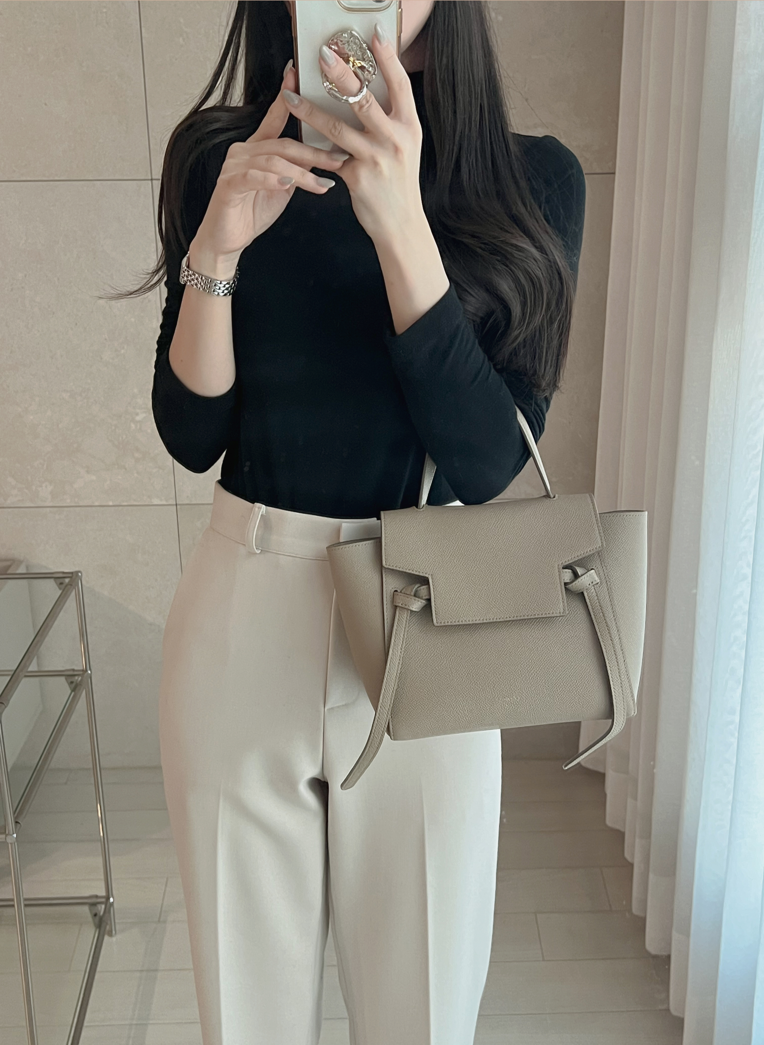 헤이브 울 폴라t(5color) : 미무드 MIMOOD