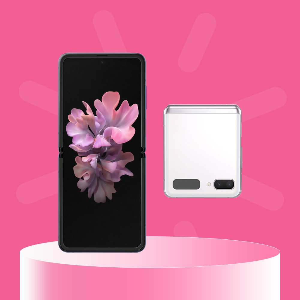 삼성 갤럭시 Z플립 256GB 중고폰 공기계 리퍼폰 SM-700 C등급 : 블링폰