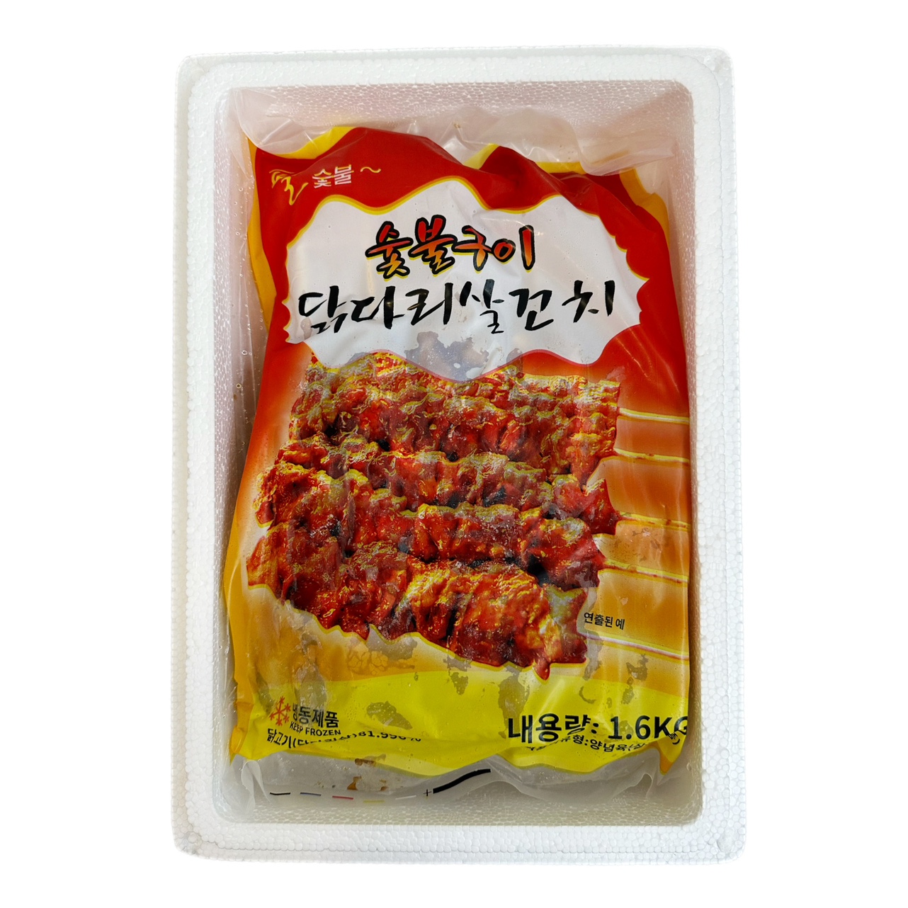 ★산들푸드마켓★숯불구이닭다리살꼬치1.6kg화영푸드 : 산들푸드마켓