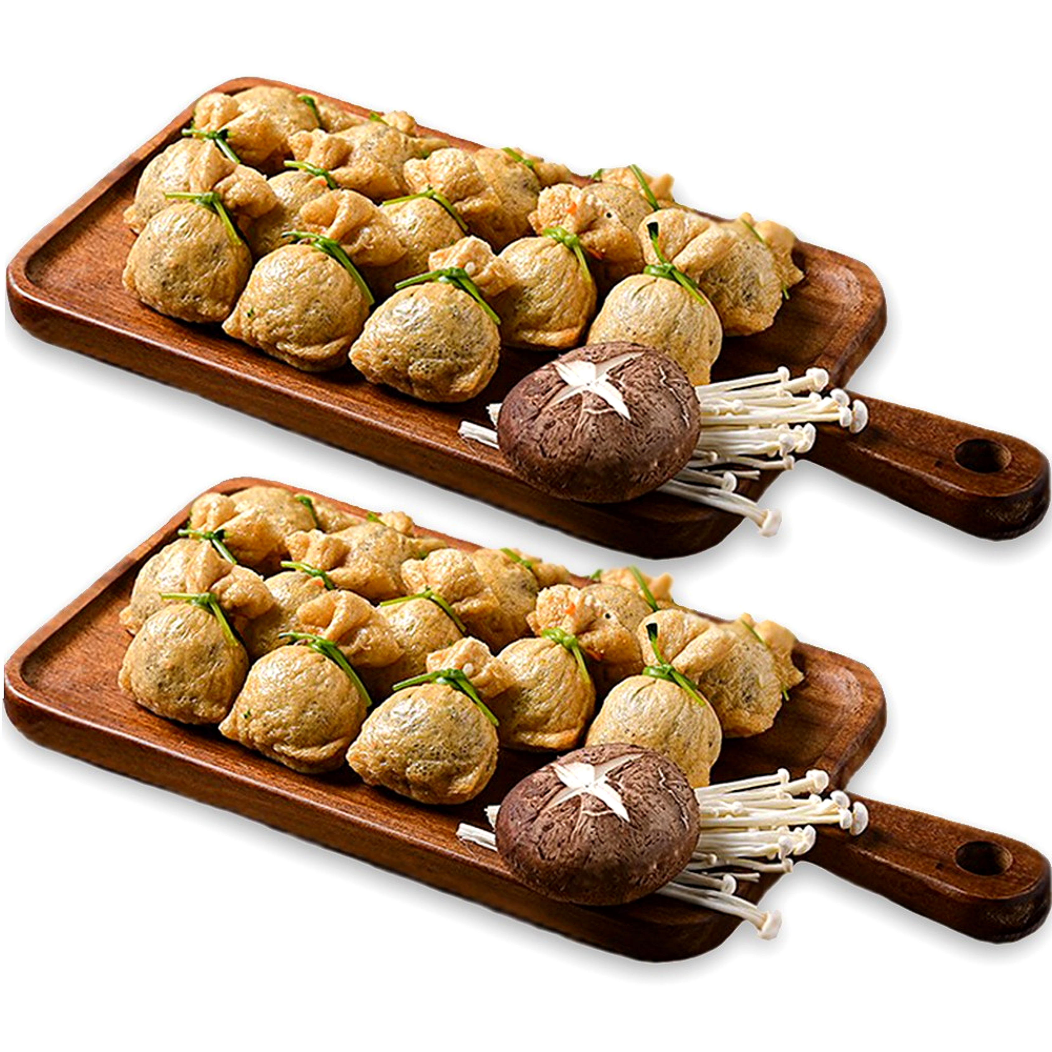 1+1 부산대원어묵 깡통시장 맛집 유부주머니 잡채 24알 (540g x 2) - 극한직업 : 예우푸드